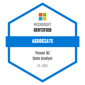 Microsoft Certified: Power BI Data Analyst Associate (PL-300)
